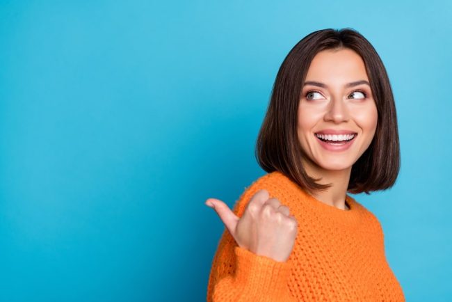 Profile,Side,View,Portrait,Of,Attractive,Cheerful,Girl,Demonstrating,Copy dental fillings spirit lake